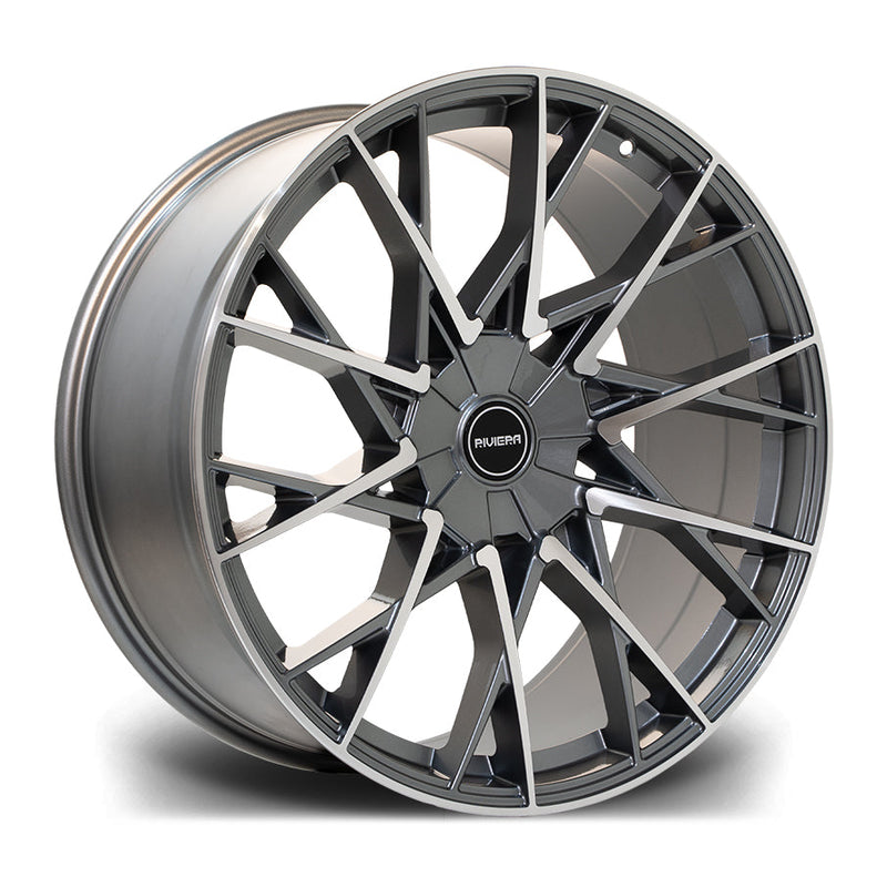 Riviera-RV197-Gunmetal-Polished-22x10-5x120-ET35-74.1mm-felger-wheels-rims
