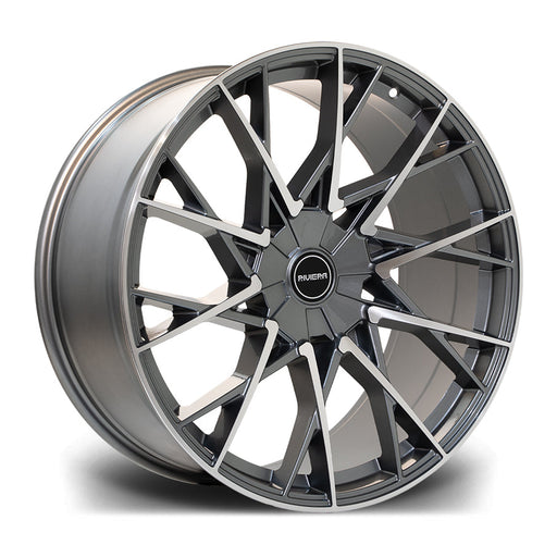 Riviera-RV197-Gunmetal-Polished-22x10-5x120-ET35-74.1mm-felger-wheels-rims