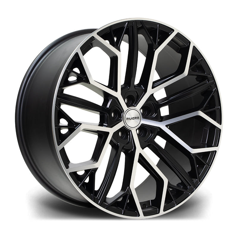 Riviera-RV198-Matt-Black-Polished-22x10-5x112-ET35-66.6mm-felger-wheels-rims
