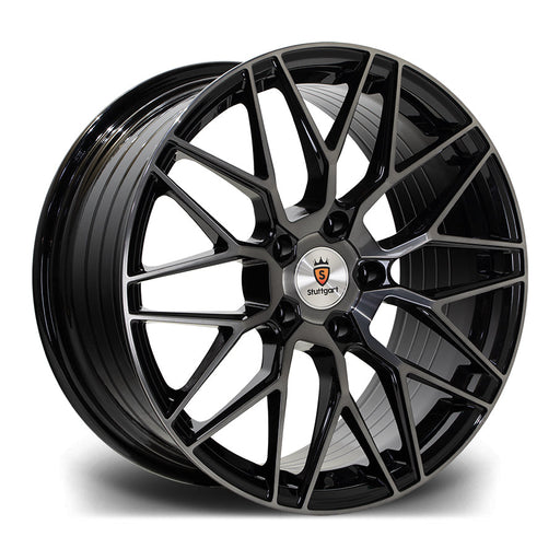 Stuttgart-SF14-Black-Polished-Dark-Tint-19x8.5-5x112-ET42-73.1mm-felger-wheels-rims
