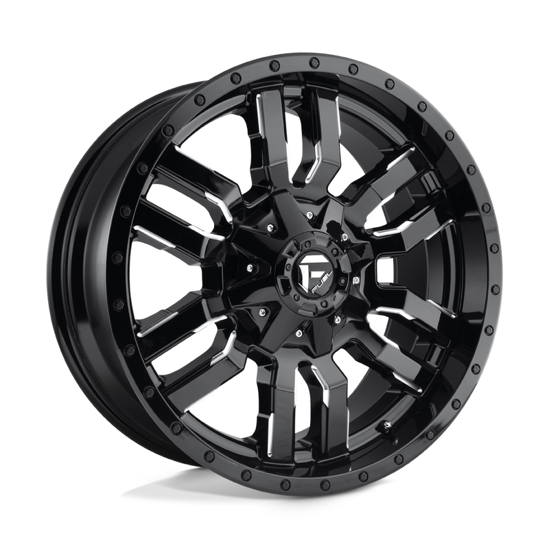 Felger-Fuel-1PC-SLEDGE-Gloss-Black-Milled-22x10.5-6x135/6x139.7-18-106.1