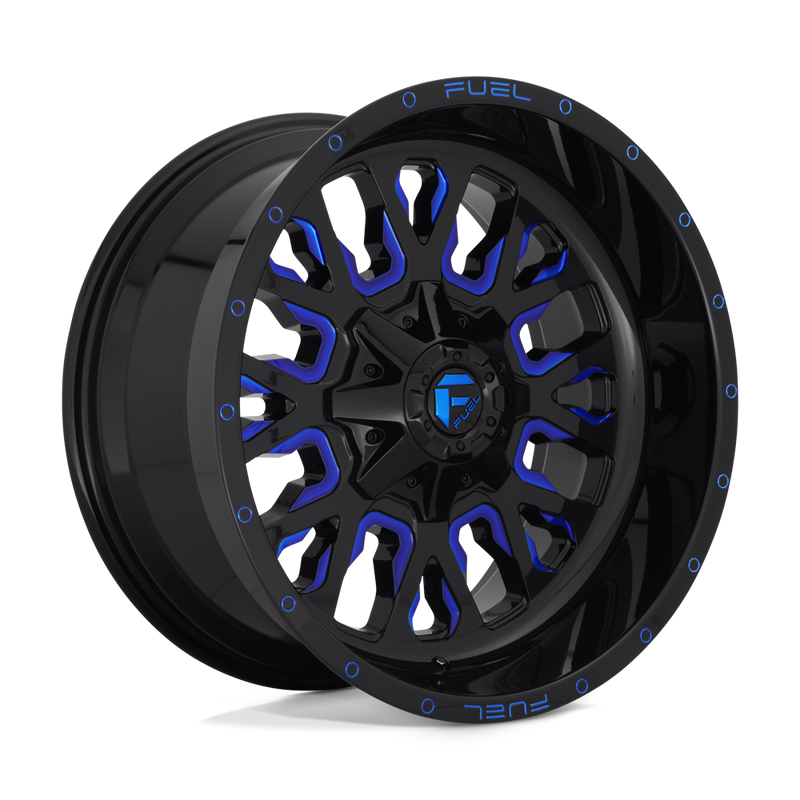 Felger-Fuel-1PC-STROKE-Gloss-Black-Blue-Tinted-Clear-18x9-6x135/6x139.7-et20-106.1