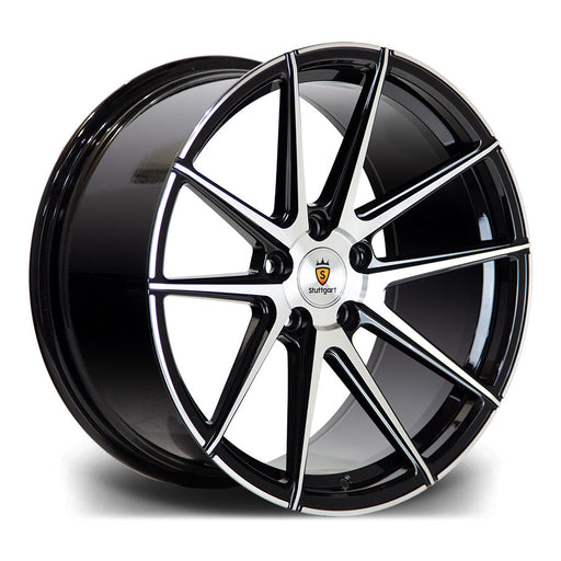 Stuttgart-ST9-Black-Polished-20x8.5-5x120-ET35-72.6mm-felger-wheels-rims