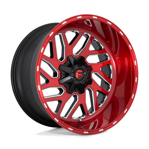Felger-Fuel-1PC-TRITON-Candy-Red-Milled-20x9-5x114.3/5x127-18-78.1