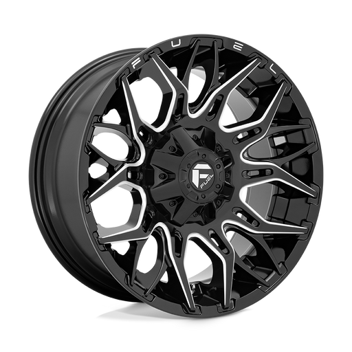 Felger-Fuel-1PC-TWITCH-Glossy-Black-Milled-20x12-6x135/6x139.7-et1-106.1