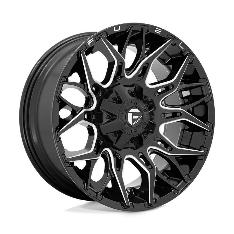 Felger-Fuel-1PC-TWITCH-Glossy-Black-Milled-22x9-5x139.7/5x150-18-110.1