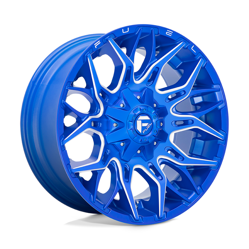 Felger-Fuel-1PC-TWITCH-Anodized-Blue-Milled-22x9-6x135/6x139.7-18-106.1