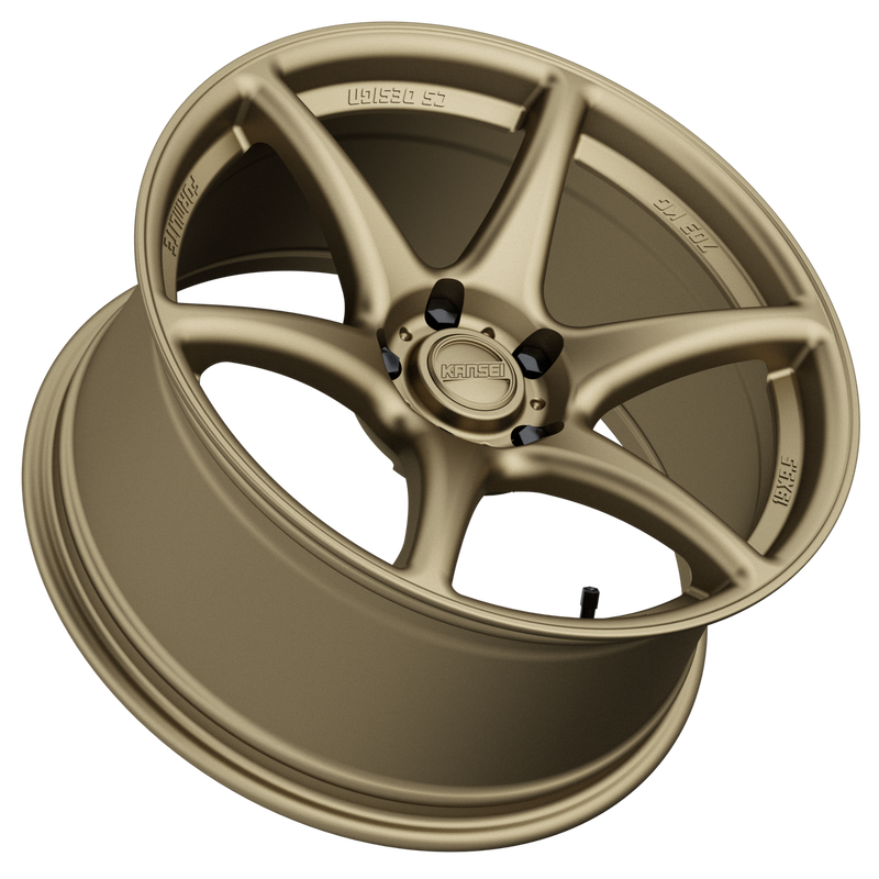 KANSEI Tandem Textured Bronze - 17x9.5 | 5x100 | +12 | 73.1mm