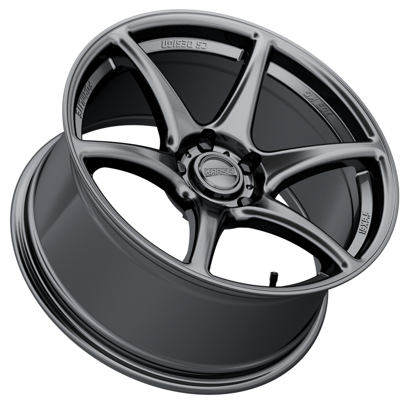 KANSEI Tandem Gloss Gunmetal - 17x9 | 5x114.3 | +35 | 73.1mm