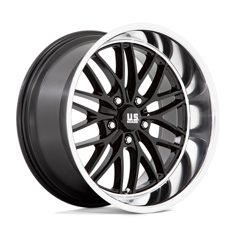 Felger-US-Mag-1PC-SANTA-CRUZ-Gloss-Black-With-Diamond-Cut-Lip-20x9-5x120.65-et6-72.56