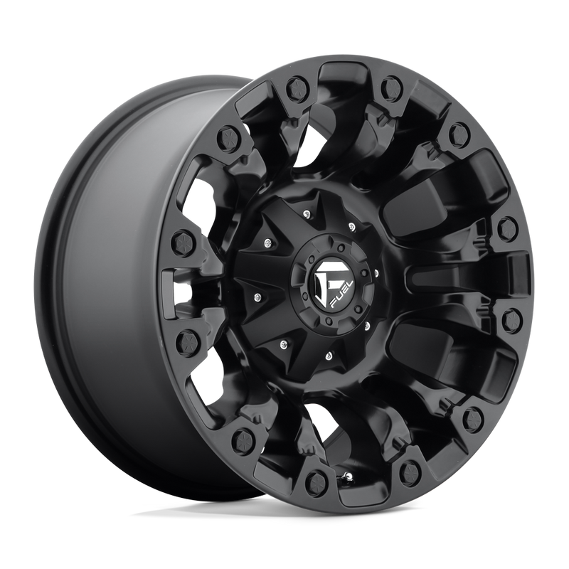 Felger-Fuel-1PC-VAPOR-Matte-Black-17x12-6x135/6x139.7-12-106.1