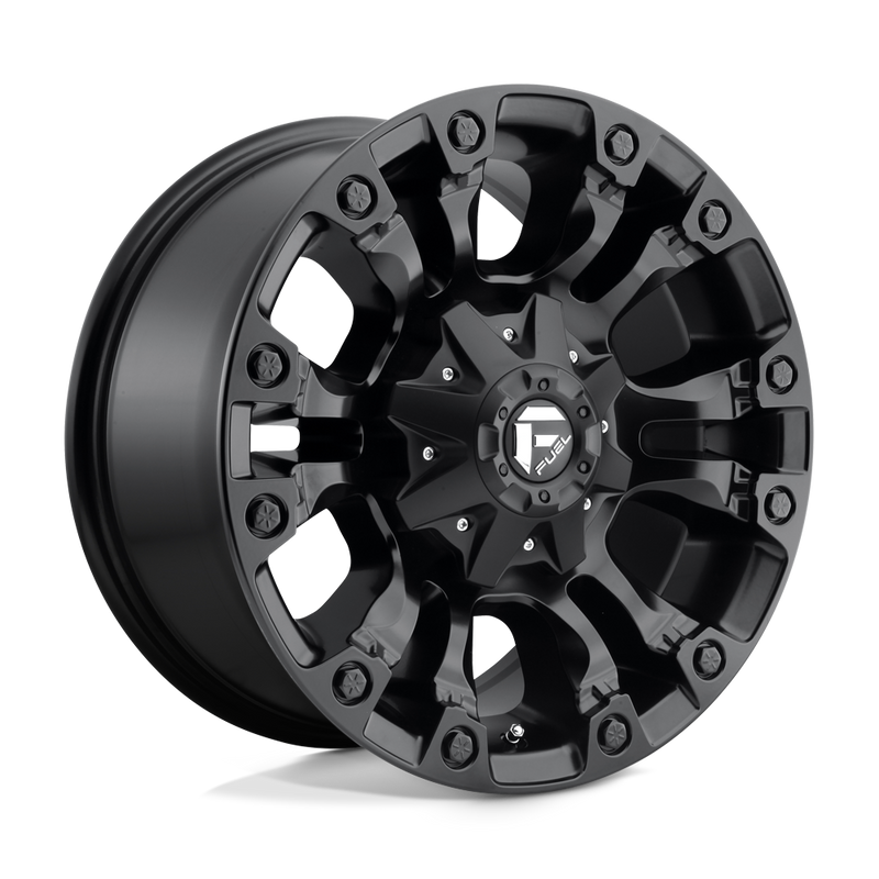 Felger-Fuel-1PC-VAPOR-Matte-Black-17x9-5x114.3/5x127-et1-78.1