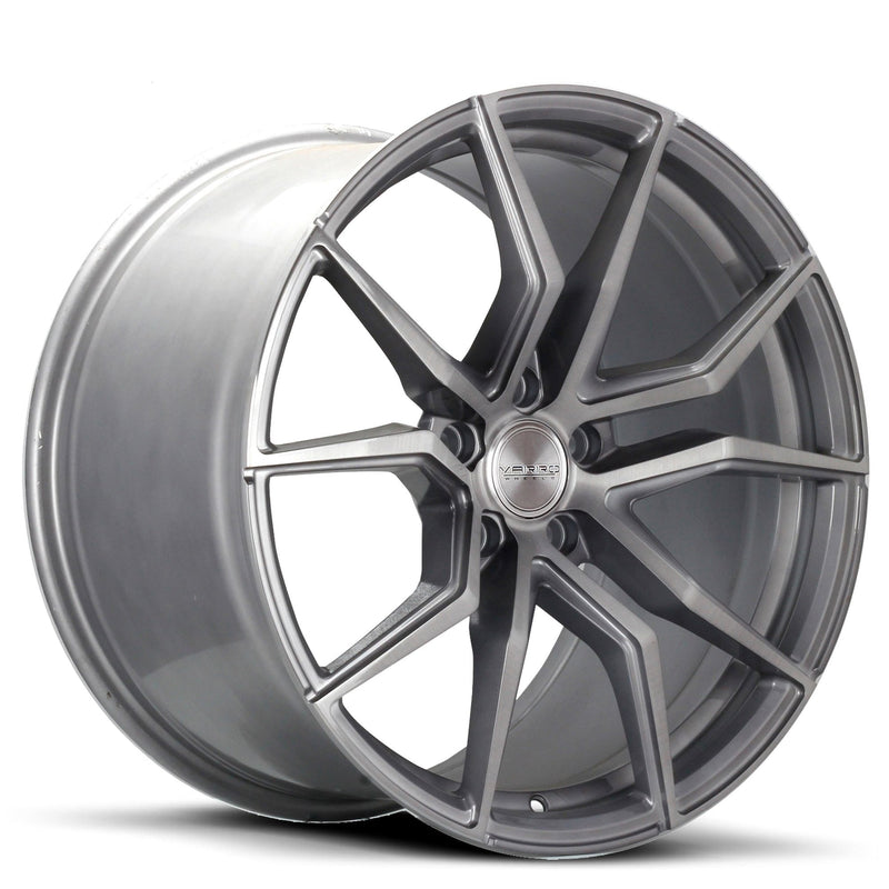 Varro-VD19X-Gloss-Titanium-Brushed-Face-Grey-20x10.5-66.5-wheels-rims-felger-FelgGiganten