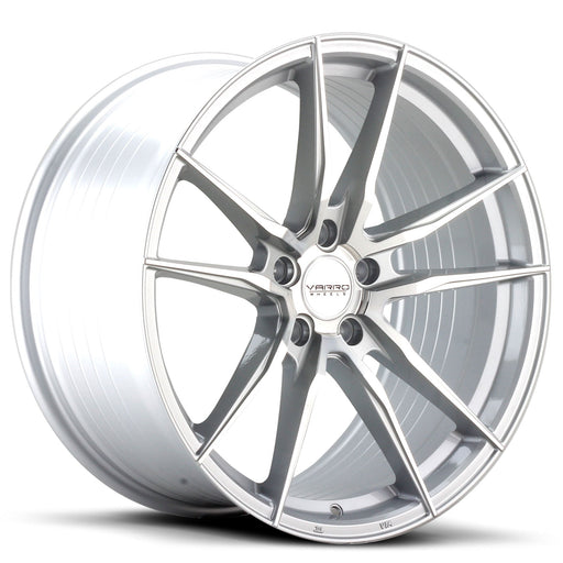 Varro-VD18X-Silver-Brushed-Face-Silver-19x9.5-66.6-wheels-rims-felger-FelgGiganten