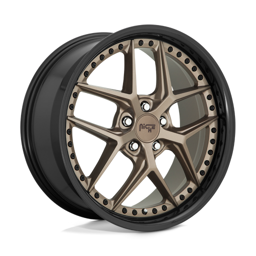 Felger-Niche-1PC-VICE-Matte-Bronze-Black-Bead-Ring-20x10-5x114.3-et35-72.56