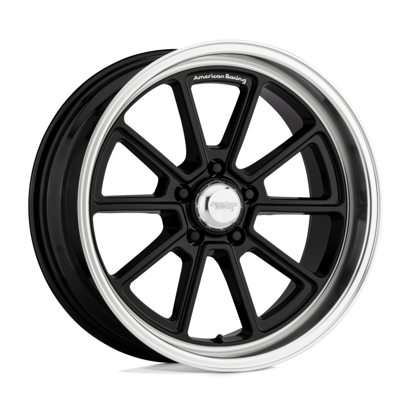 Felger-American-Racing-Vintage-VN510-Gloss-Black-Diamond-Cut-Lip-18x10-5x120.65-et0-72.56