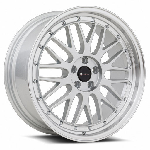 Vors-VR8-Silver-Machine-Lip-Chrome-Rivet-Silver-20x8.5-73.1-wheels-rims-felger-FelgGiganten