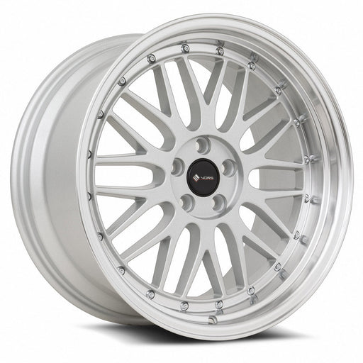 Vors-VR8-Silver-Machine-Lip-Chrome-Rivet-Silver-20x9.5-73.1-wheels-rims-felger-FelgGiganten