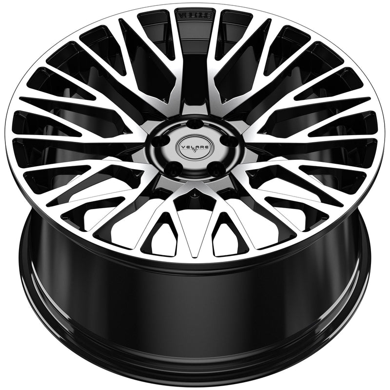 Velare VLR01 Diamond Black Machined Face - 22x9.5 | 5x120 | +33 | 74.1mm