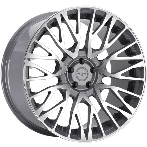 Velare-VLR01-Platinum-Grey-Machined-Face-Grey-22x9.5-84.1-wheels-rims-felger-FelgGiganten