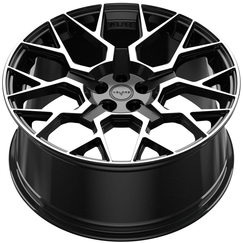 Velare VLR02 Diamond Black Machined Face - 23x10.5 | 5x130 | +25 | 71.6mm