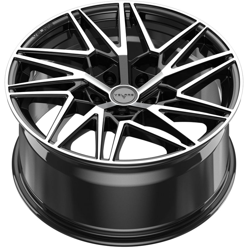 Velare VLR06 Diamond Black Machined Face - 20x10 | 5x112 | +25 | 66.6mm