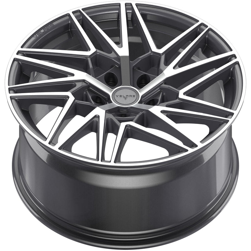 Velare VLR06 Platinum Grey Machined Face - 20x8.5 | 5x130 | +48 | 71.56mm