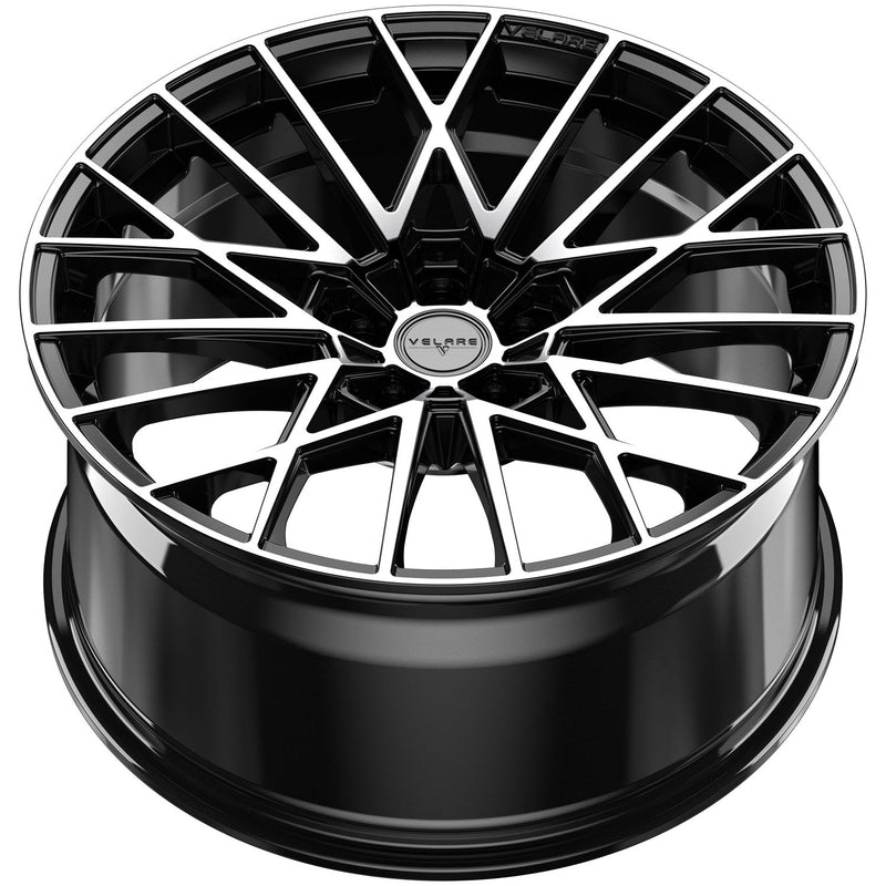 Velare VLR07 Diamond Black Machined Face - 20x8.5 | 5x112 | +42 | 66.6mm