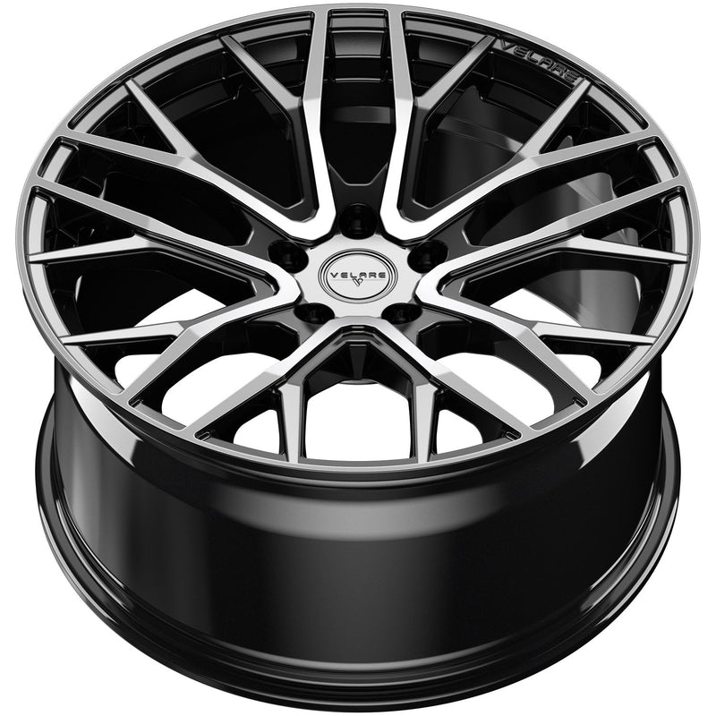 Velare VLR08 Diamond Black Machined Face - 20x8.5 | 5x120 | +35 | 72.6mm