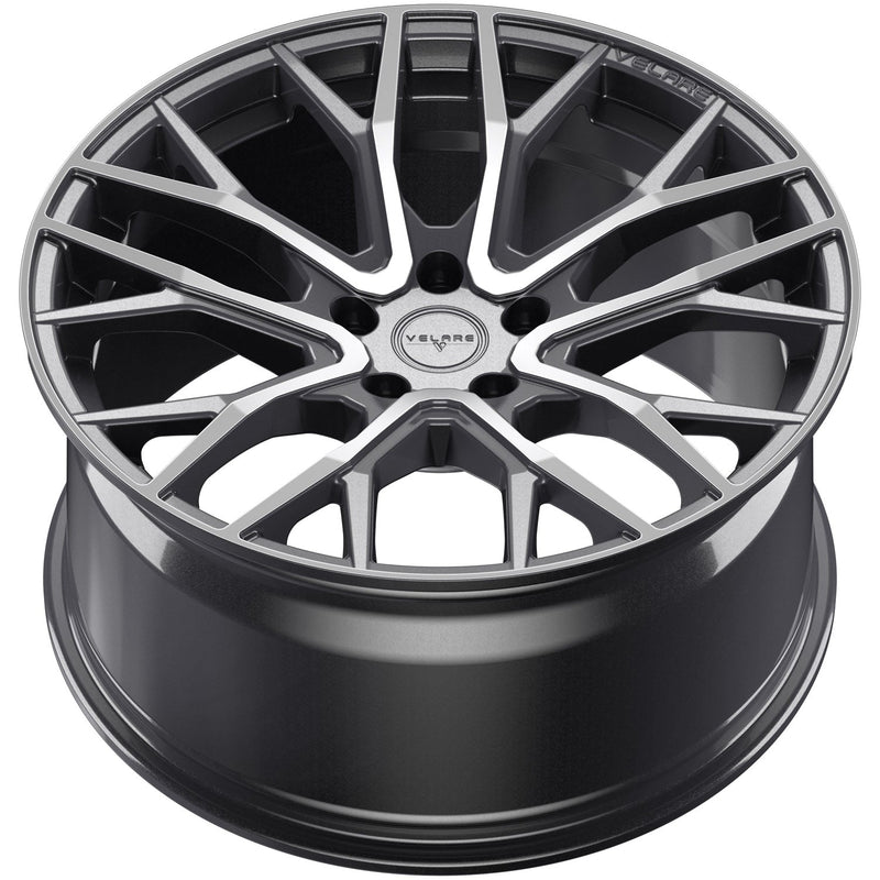 Velare VLR08 Platinum Grey Machined Face - 20x8.5 | 5x120 | +35 | 72.6mm