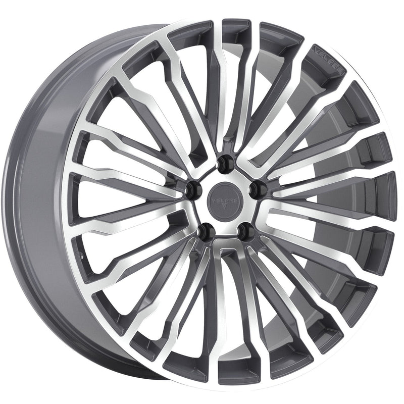 Velare-VLR09-Platinum-Grey-Machined-Face-Grey-22x9.5-66.6-wheels-rims-felger-FelgGiganten