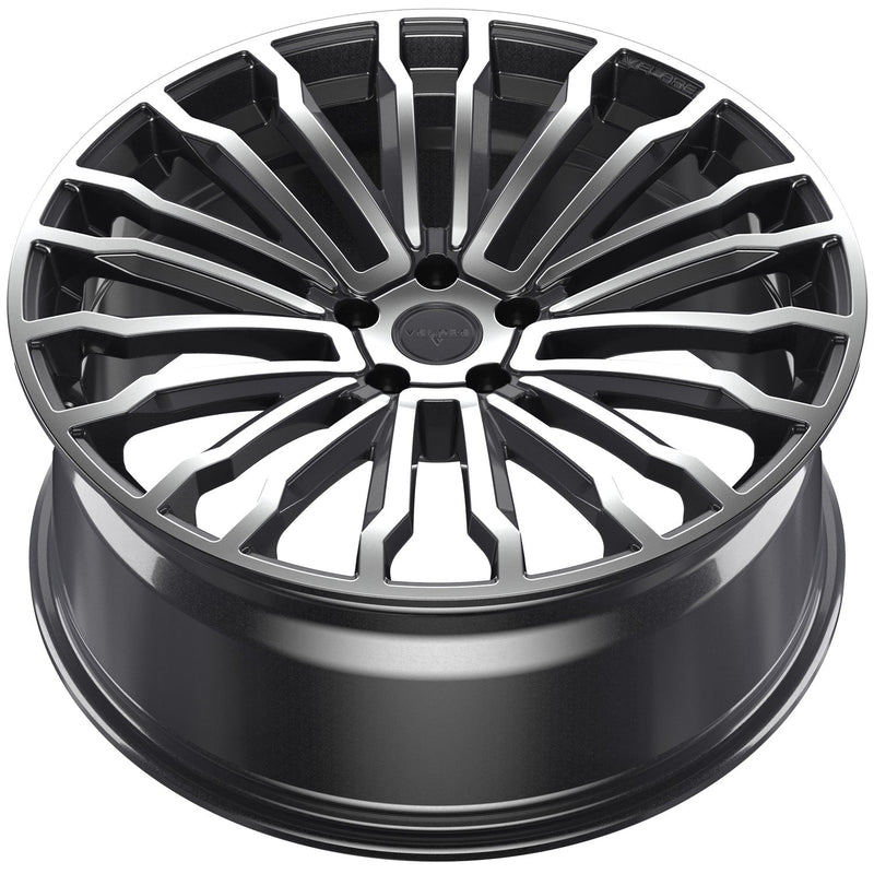 Velare VLR09 Platinum Grey Machined Face - 22x9.5 | 5x112 | +25 | 66.6mm