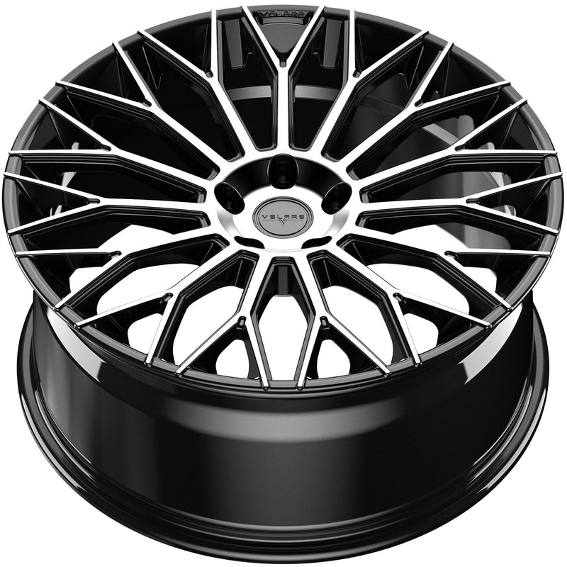 Velare VLR10 Diamond Black Machined Face - 22x9.5 | 5x112 | +25 | 66.6mm