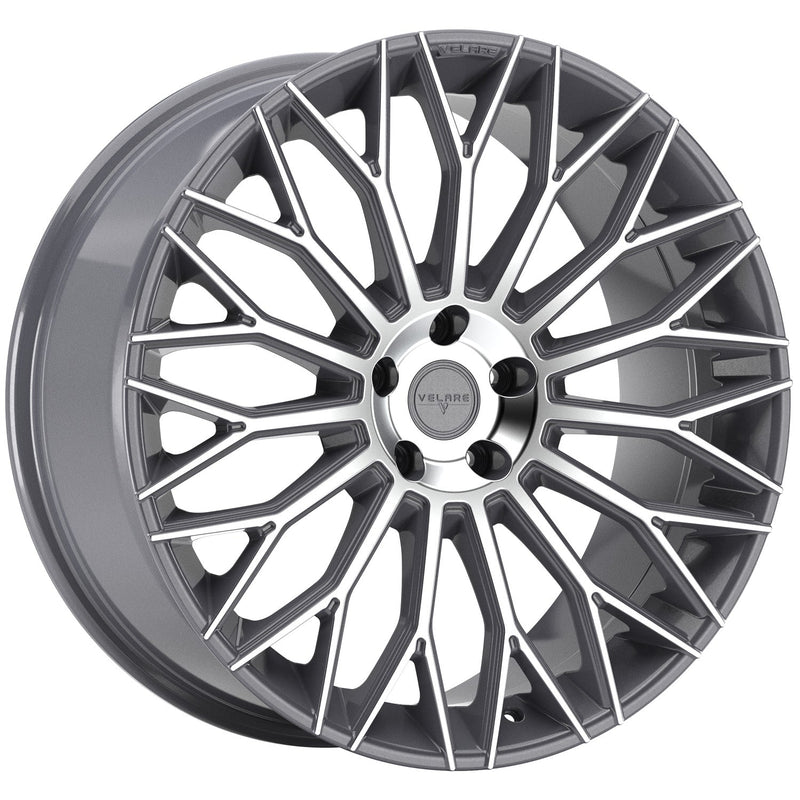 Velare-VLR10-Platinum-Grey-Machined-Face-Grey-22x9.5-63.4-wheels-rims-felger-FelgGiganten