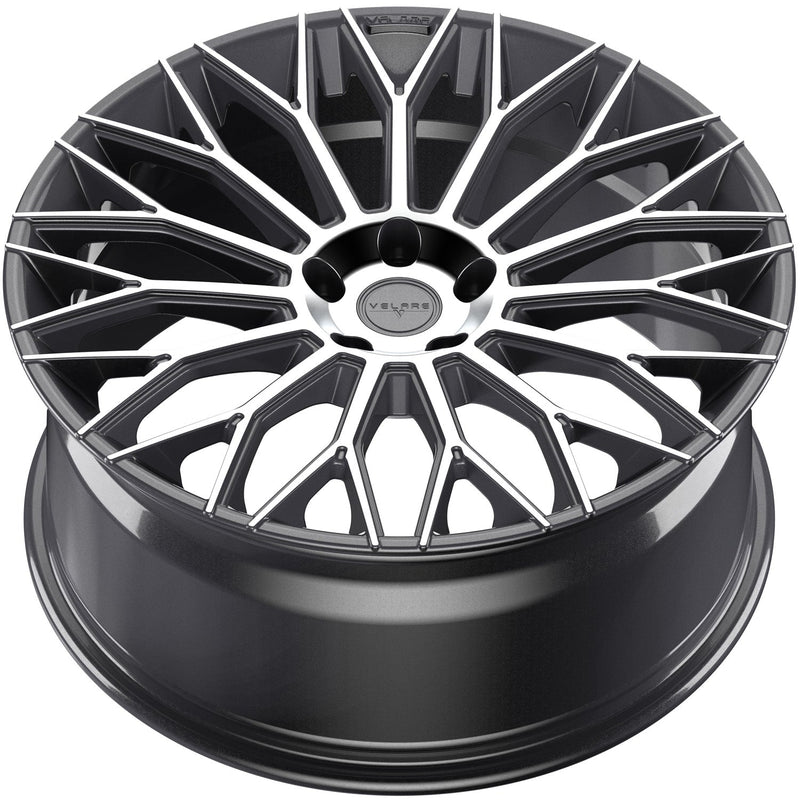 Velare VLR10 Platinum Grey Machined Face - 22x9.5 | 5x112 | +45 | 66.6mm