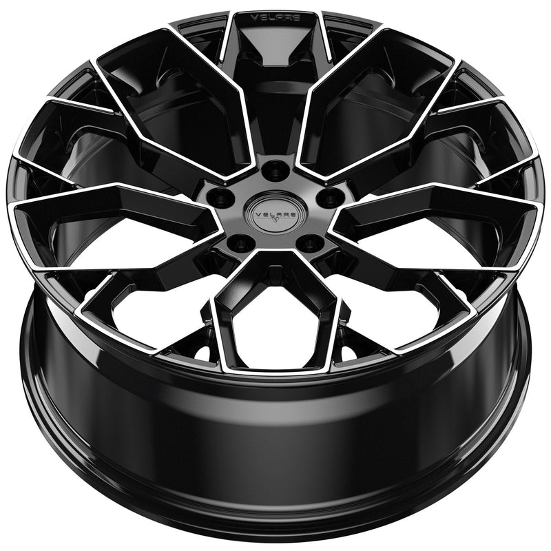 Velare VLR15 Diamond Black Machined Face - 22x9.5 | 5x108 | +33 | 63.4mm