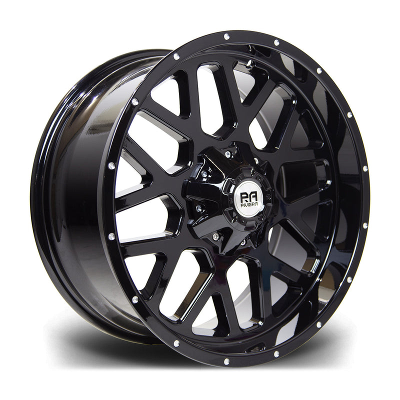 Riviera-RX960-Gloss-Black-20x9-6x139.7-ET15-110mm-felger-wheels-rims