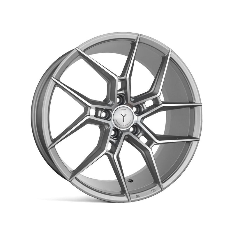 Yanar Y-NL45 Silver Machined | 19x8.5 | 5x112 | +42 | 66.6mm