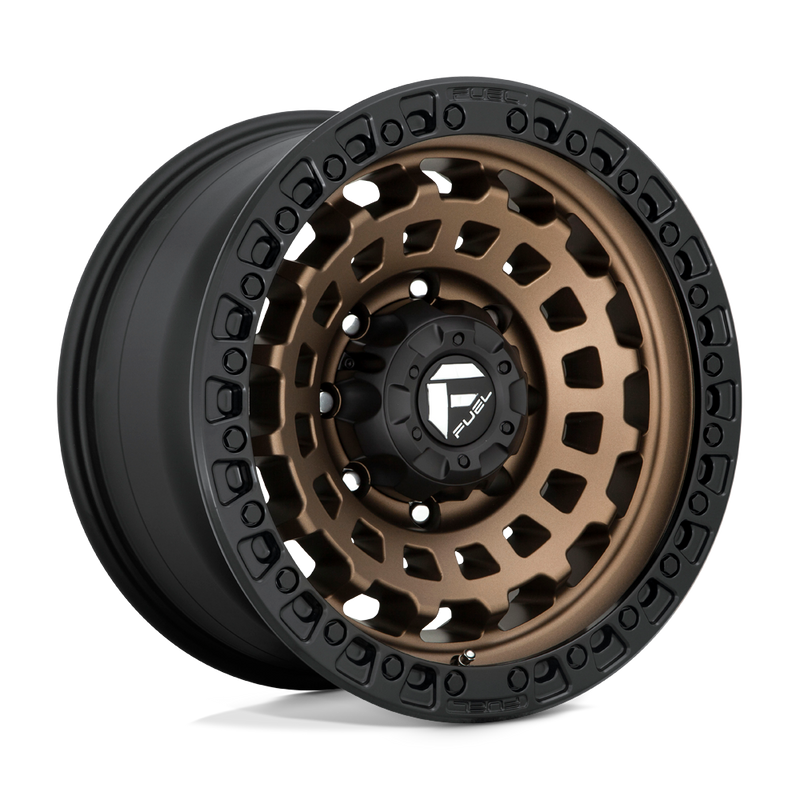 Felger-Fuel-1PC-ZEPHYR-Matte-Bronze-Black-Bead-Ring-18x10-8x165.1-12-125.1