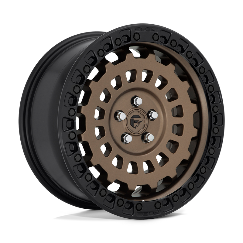 Felger-Fuel-1PC-ZEPHYR-Matte-Bronze-Black-Bead-Ring-17x8.5-5x100-et38-56.5