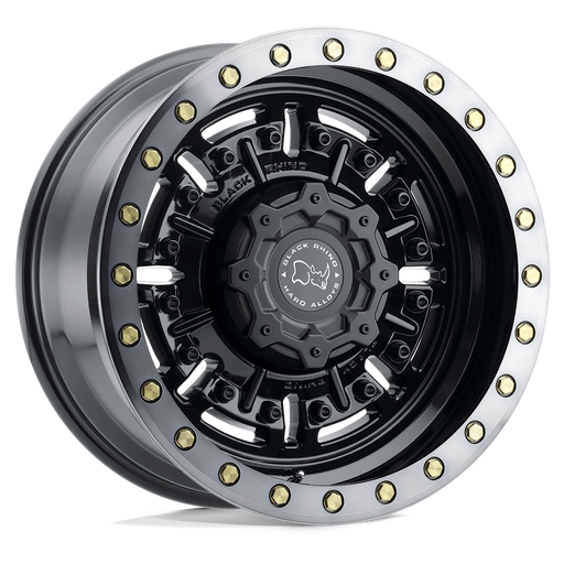 Felger-Black-Rhino-BR-ABRAMS-Gloss-Gun-Black-W/-Machined-Dark-Tint-17x9-5x127-18-71.5