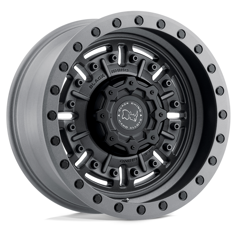 Felger-Black-Rhino-BR-ABRAMS-Textured-Matte-Gunmetal-17x8.5-5x127-18-71.5