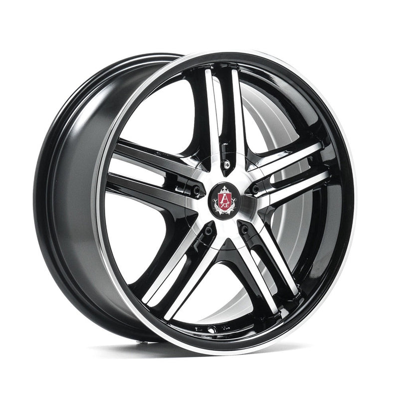 Felger-AXE-EX5-Gloss-Black-&-Polished--17x7.5-4x100-35-73.1mm