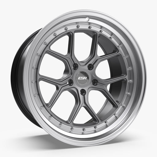 ESR-CS2-Matte-Graphite-Silver-19x10.5-72.6-wheels-rims-felger-FelgGiganten