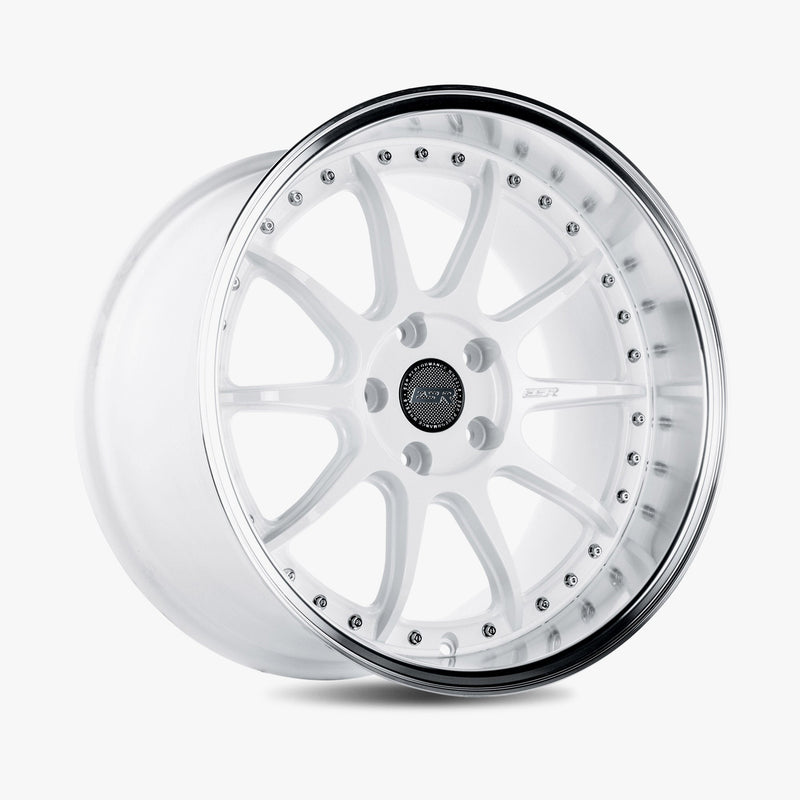 ESR CS12 Gloss White - 19x10.5 | 5x120 | +22 | 72.6mm