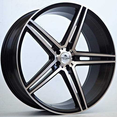 Forzza-Bosan-Black-Matt-Face-Machined-Black-22x9-66.45-wheels-rims-felger-FelgGiganten