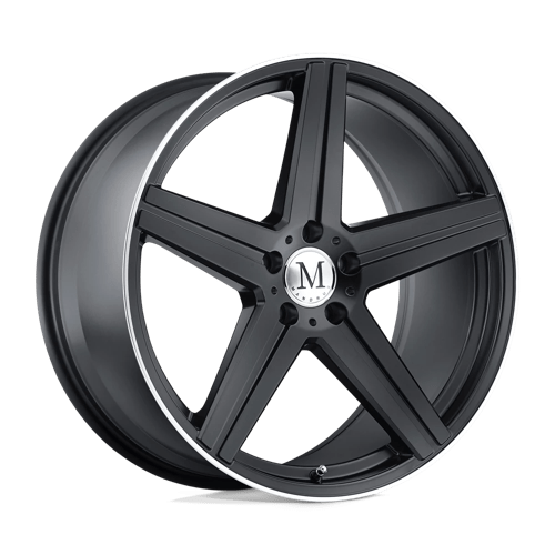 Felger-Mandrus-MAE-Matte-Black-W/-Machined-Lip-18x9.5-5x112-50-66.56mm