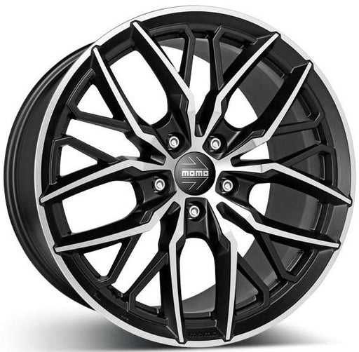 Felger-MOMO-Spider-Satin-Black-Mach-19x8.5-5x112-45-73.1mm