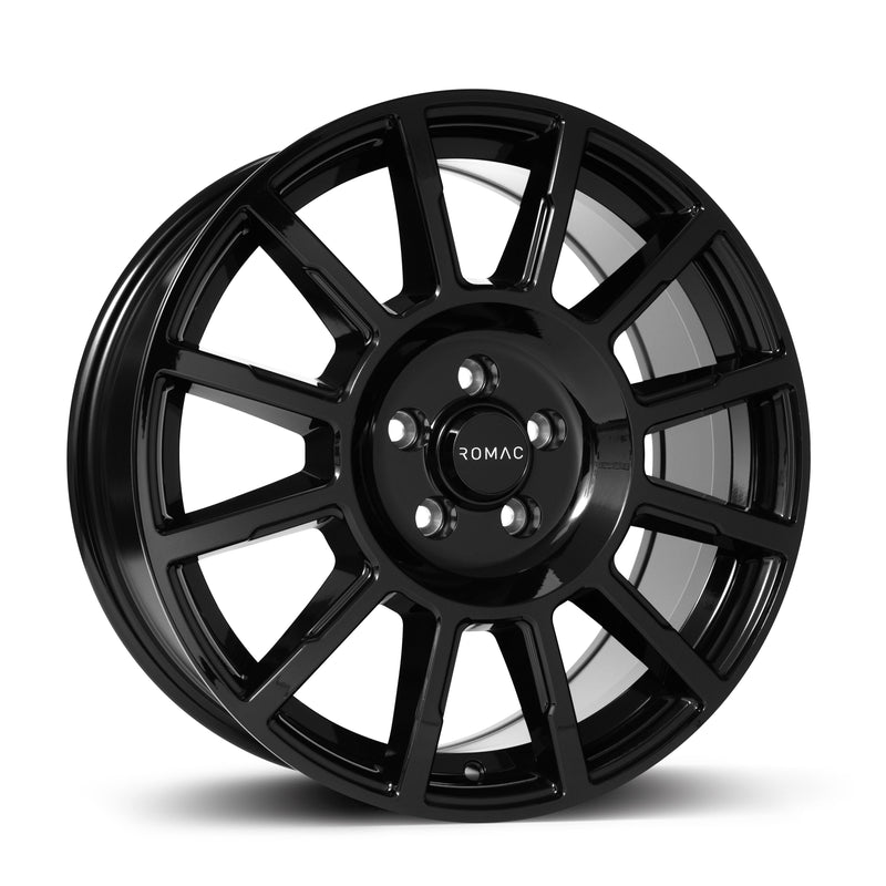 Romac Stealth Gloss Black - 16x6.5 | 5x130 | +50 | 89.1mm