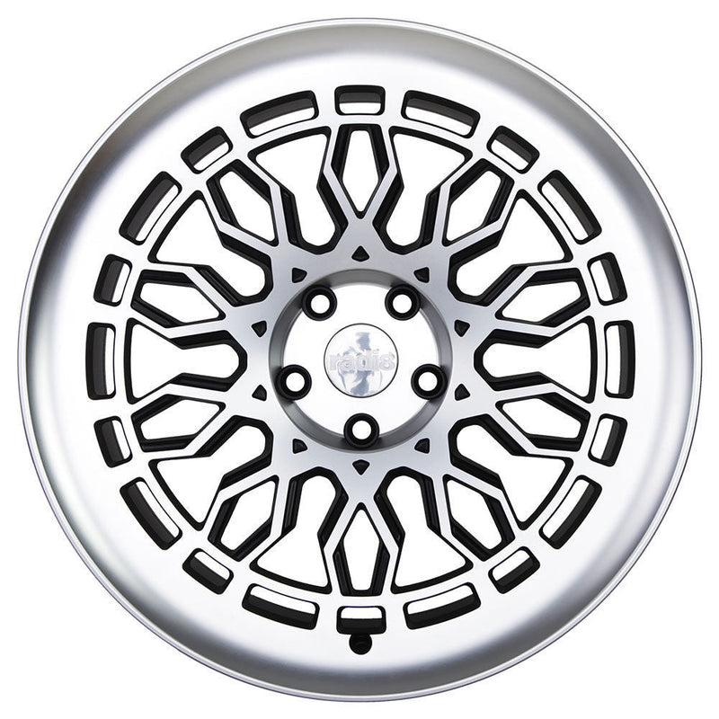 Radi8 R8A10 Gloss Black Machined Face - 18x8.5 | 5x100 | +35 | 57.1mm
